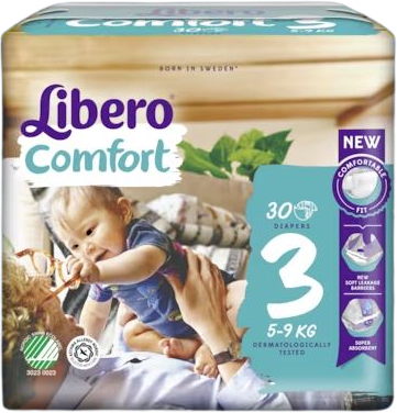 Libero - Pannolini Bebè Comfort 3 (5-9 kg)