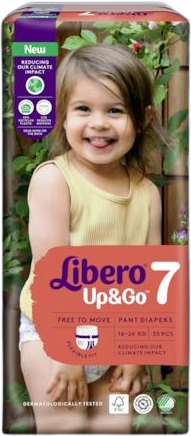 Libero - Pannolini Bebè Up&Go 7 (16-26 kg)