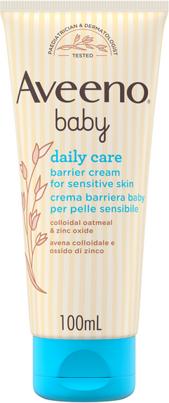 Johnson & Johnson Daily Care Crema Barriera Aveeno Baby 100ml