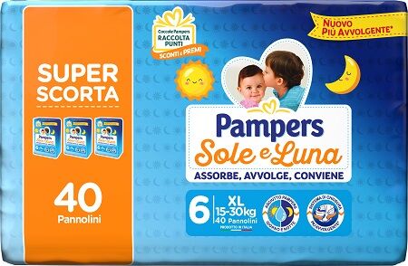 Fater Spa Pampers Sl Trio Xl 40pz