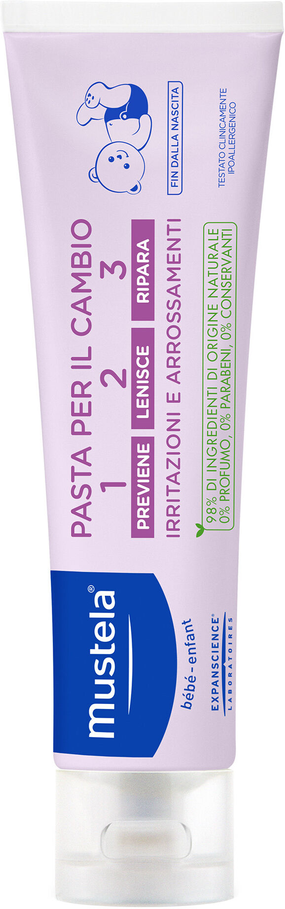 Laboratories Expan. Mustela Pasta Cambio 123 100ml