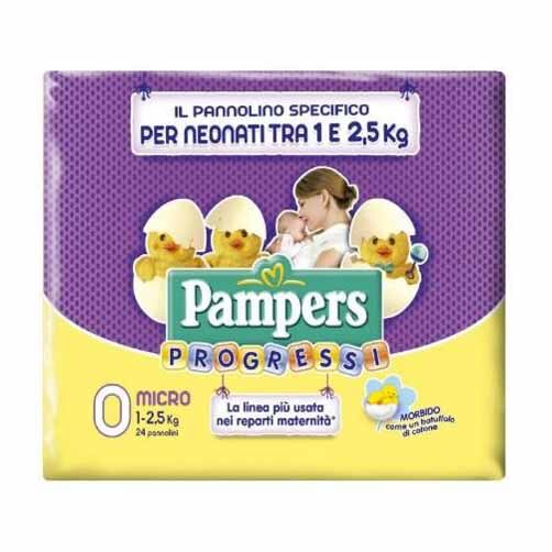 Fater Spa Pampers Prog.Micro 1-2,5 24p0