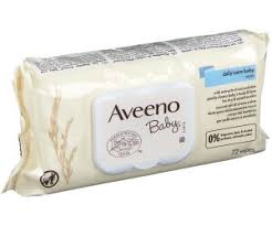 Johnson & Johnson Spa Aveeno Baby Salviettine 72 Pezzi