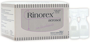 Stewart Italia Srl Fiala Per Aerosol Rinorex Bicarbonato 3 Ml 25 Pezzi