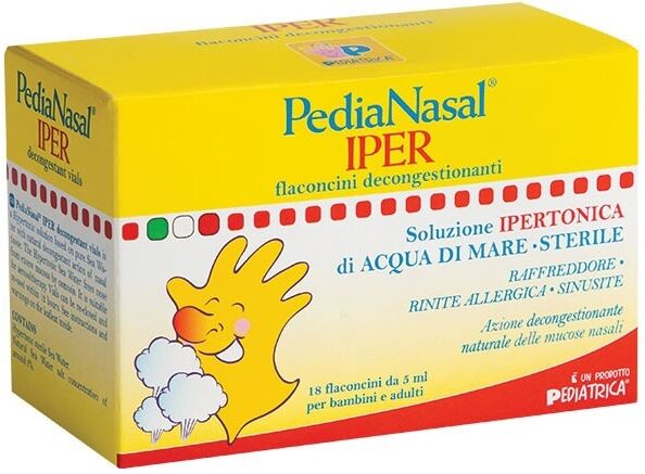 Pediatrica Srl Pedianasal Iper Soluzione Ipertonica 18 Fiale Da 5 Ml