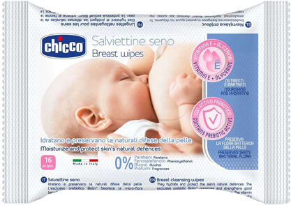 Chicco Salviette Detergenti Seno 16 Pezzi