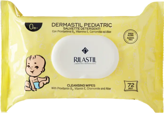 Rilastil Dermastil Salviette 72 pezzi