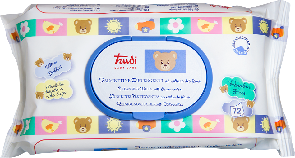 Trudi Baby Care Trudi Baby C Salviette Al Nettare Dei Fiori 72 pz