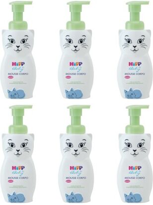 Hipp Mousse corpo 6 X 150 ml Gatto