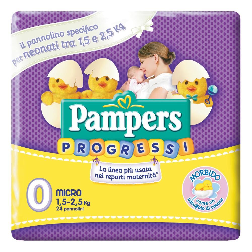 Fater Spa Pampers Micro Pann 24pz  0376