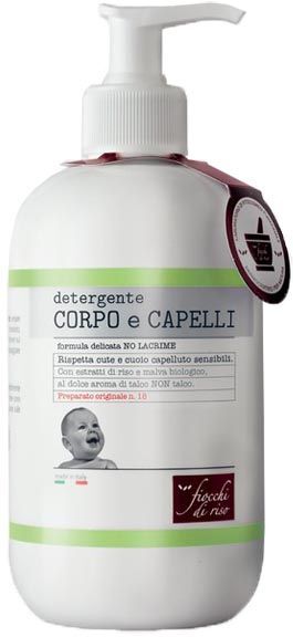 Fiocchi Di Riso Detergente Corpo E Capelli Talco 400ml