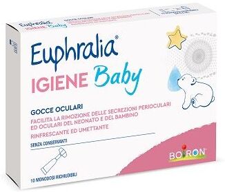 Euphralia Igiene Baby Gocce Oculari Monodose 10 Pezzi