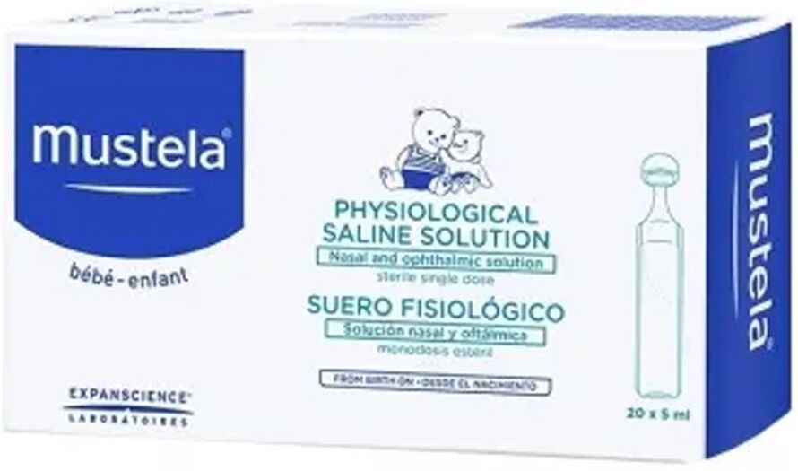 Mustela Soluzione Fisiologica 20 Fiale Monouso