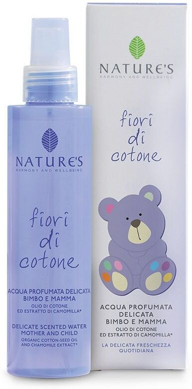 Nature's Fiori Di Cotone Acqua Profumata Delicata Bimbo E Mamma 150ml