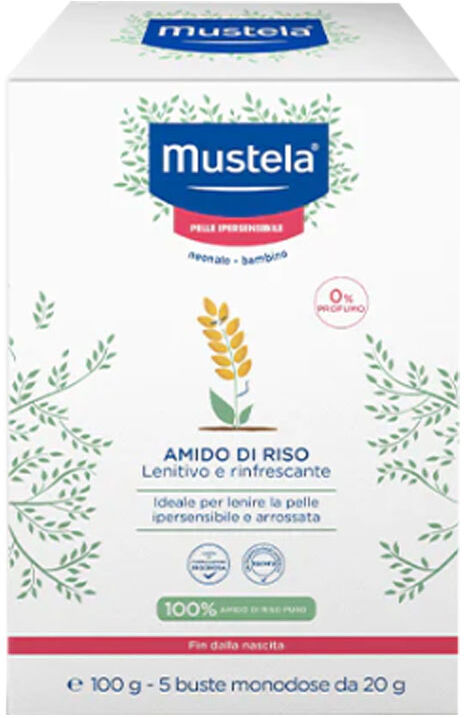 Mustela Amido Di Riso Bustine 5x25g