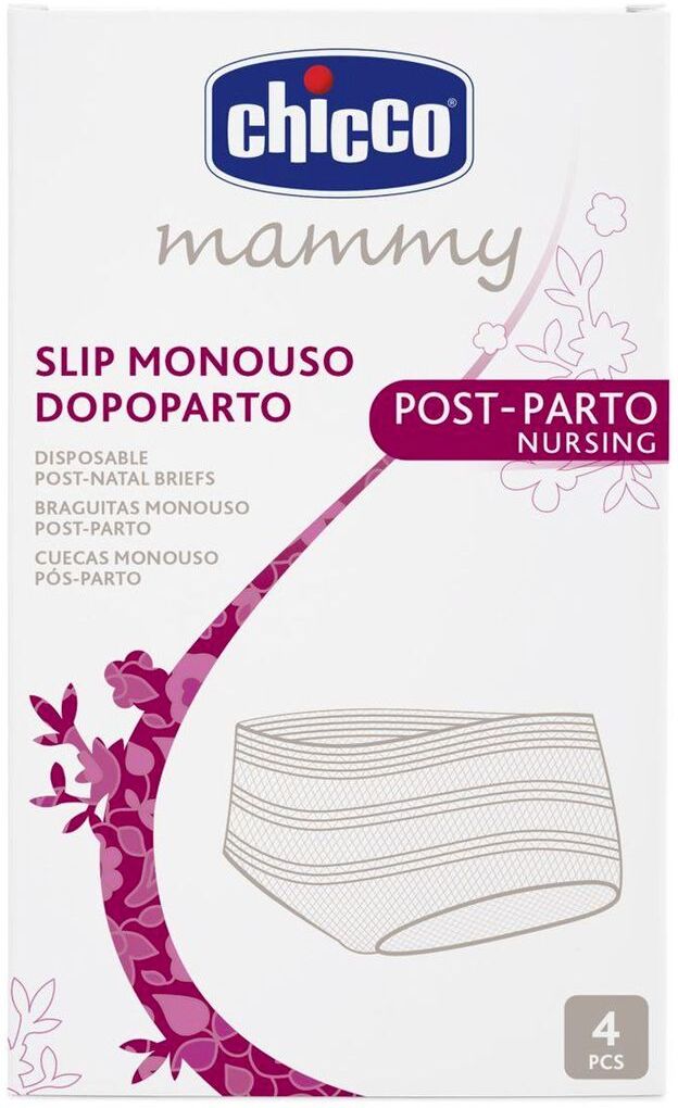 Chicco Mammy Slip Monouso Dopoparto 4 Pezzi