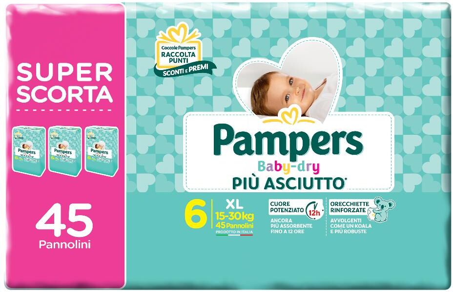 Fater Spa Pampers Bd Dwct Xl 45pz 5812