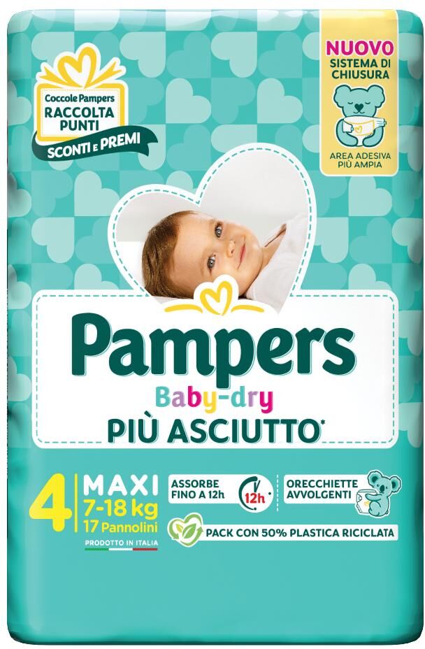 Fater Spa Pampers Bd Downcount Maxi 17pz