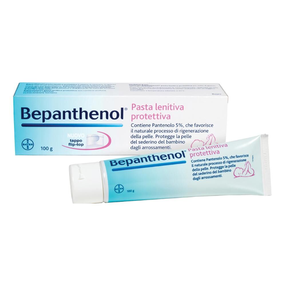 BAYER SpA Bepanthenol Pasta Protettiva Rigenerante Crema Lenitiva 100 g