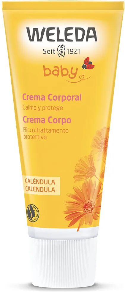 Weleda Baby Calendula Crema per il Corpo Protettiva 75 ml