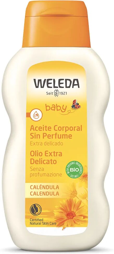 Weleda Baby Calendula Olio Trattante Corpo Senza Profumo 200 ml