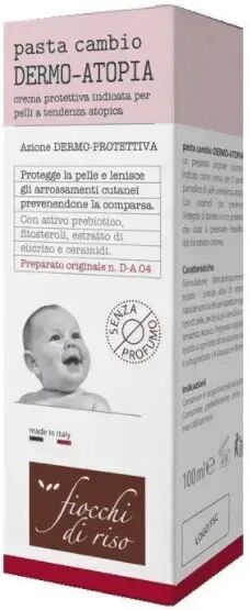 Fiocchi di Riso Dermo Atopia Pasta Per Il Cambio 100 ml