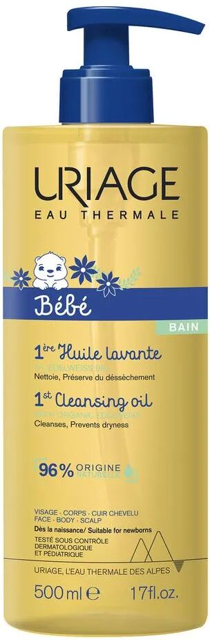 Uriage Bébé Olio Detergente Protettivo Bambini Flacone 500 ml