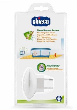 Chicco dispositivo anti-zanzare ad ultrasuoni con spina