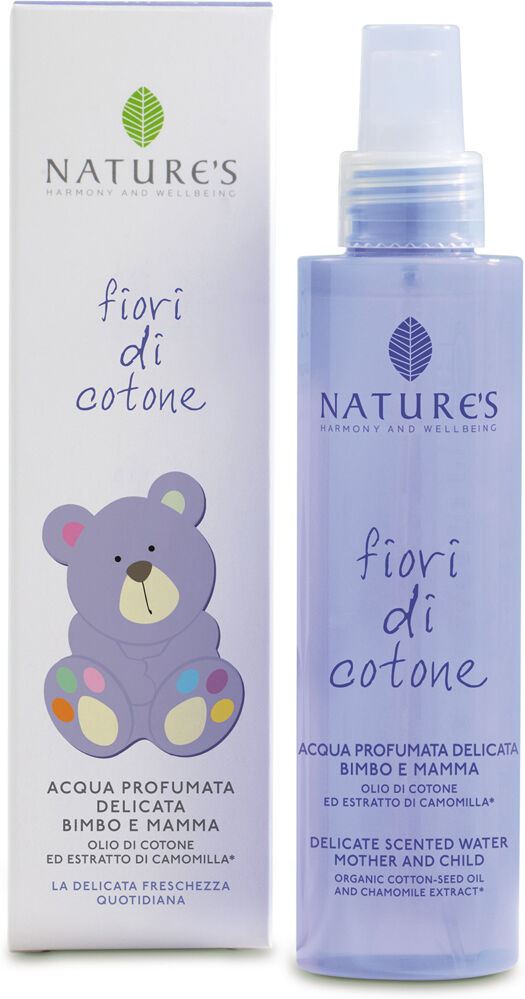 NATURE'S Natures fiori di cotone acqua profumata delicata bimbo e mamma 150 ml