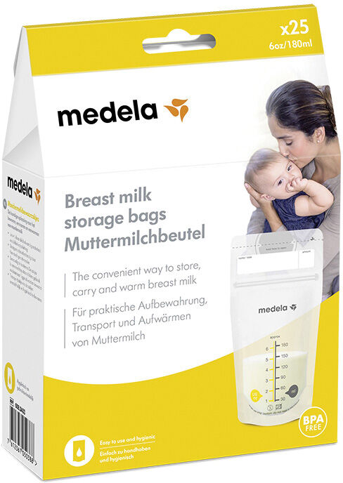 MEDELA Storage bags 25 sacc.latte mat