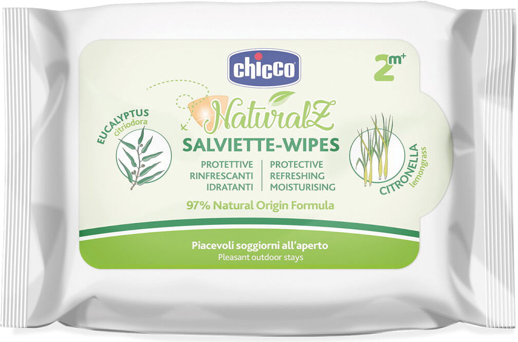 Chicco zanza salviette naturale 20 pezzi