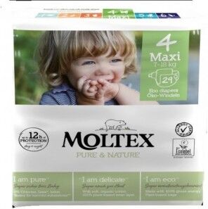 Moltex Pure&nature - taglia 4 maxi (7-18 kg) 29 pannolini