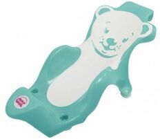 Okbaby Baddy - Sdraietta da bagno verde acqua