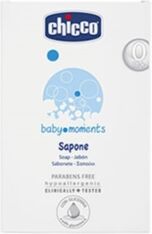 Chicco Linea Baby Moments Igiene e Cura del Bambino Sapone Solido Delicato 100 g