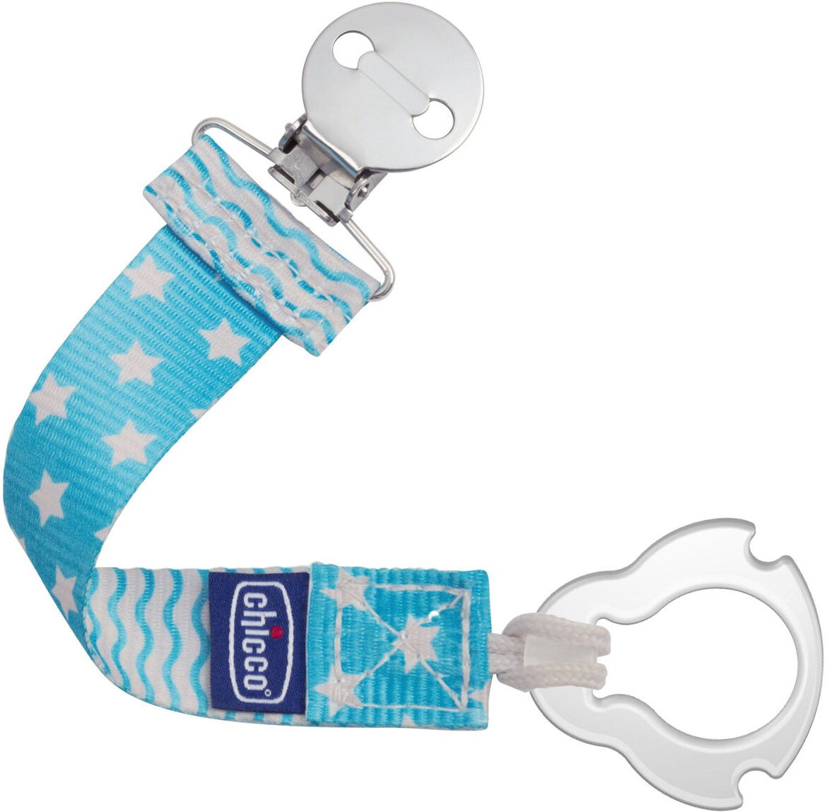 CHICCO Fashion Clip 0 Mesi+ 1 Clip Azzurra Azzurro