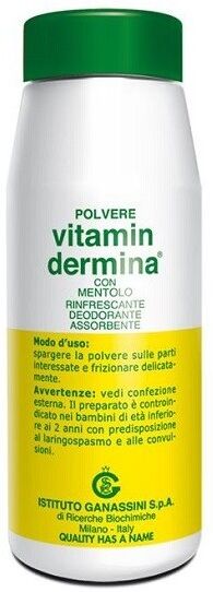 Ganassini+ Vitamindermina-Plv Mentolo