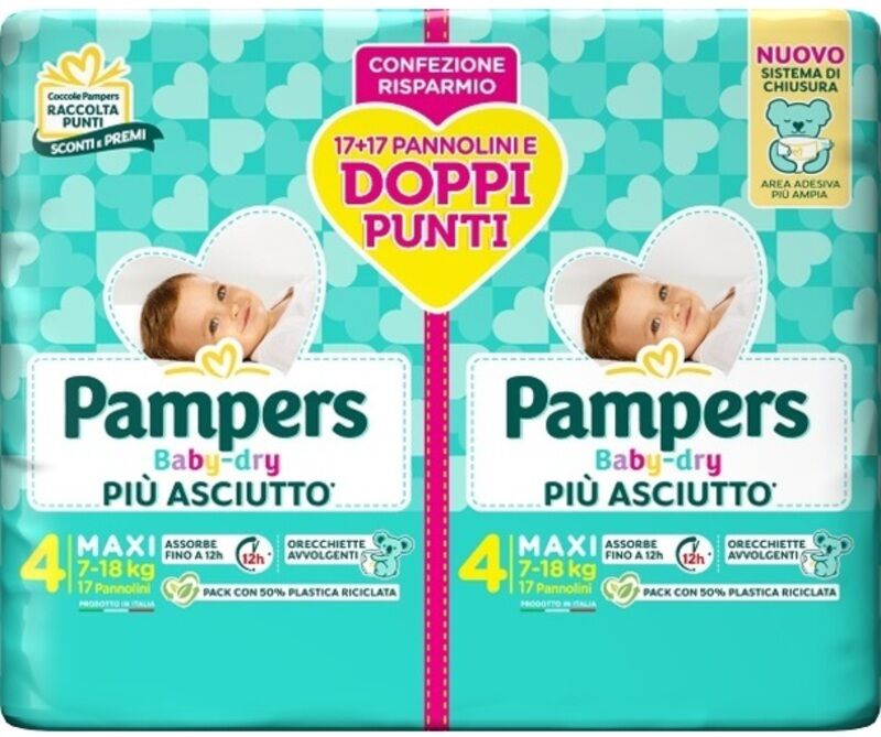 Pampers Bd Duo Downcount Ma34p