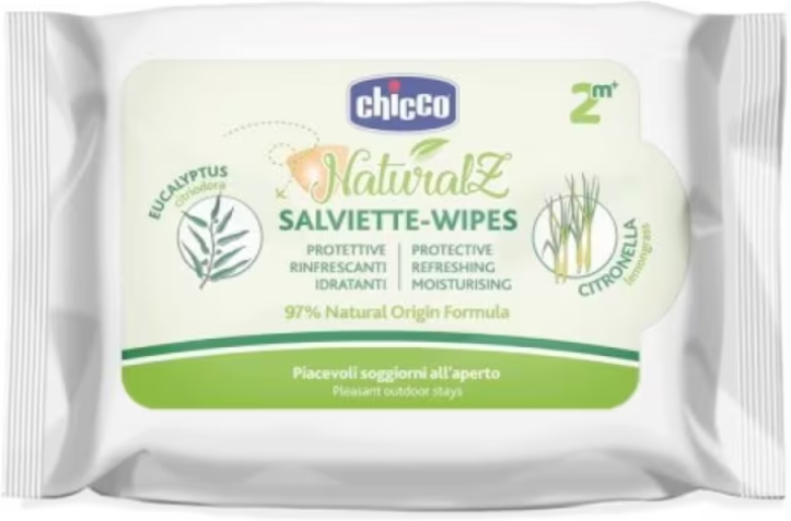 Chicco Ch Zanza Salviette Nat 20pz