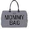 Childhome Mommy Bag Verzorgingstas Pied De Poule Zwart/Wit