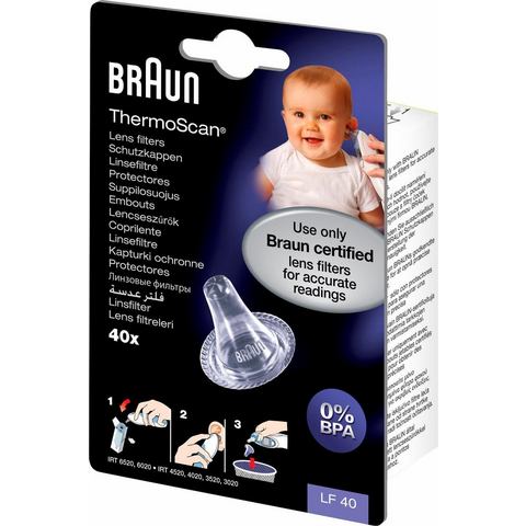 Braun accessoires koortsthermometer ThermoScan LF 40  - 7.99 - wit