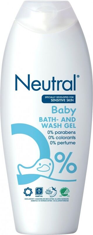 Neutral Baby Bath & Wash Gel 250 ml Douchegel