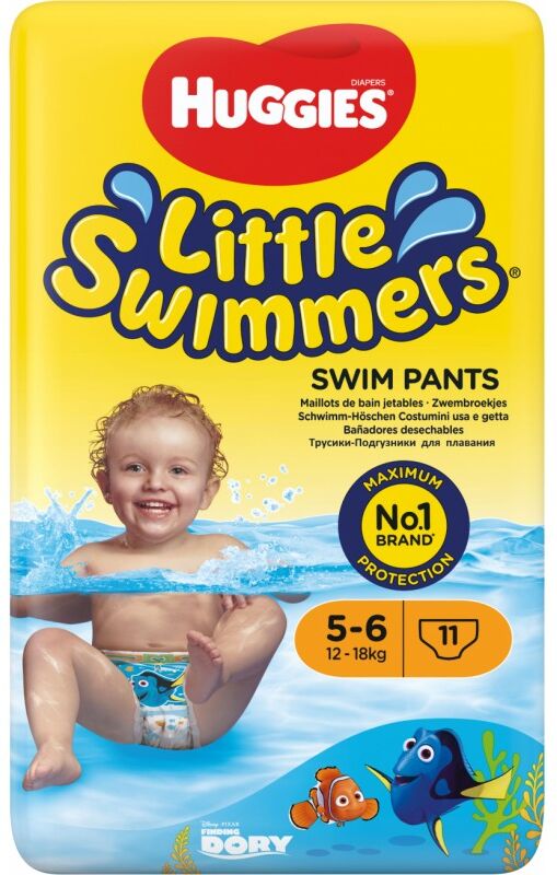 Huggies Little Swimmers Swim Pants 5-6 11 stk Bleier