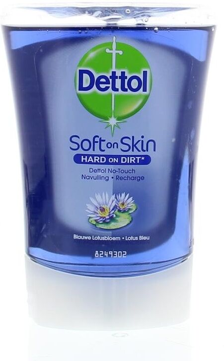 Dettol No Touch Antibacterial Soap Refill Blue Lotus 250 ml Håndsåpe