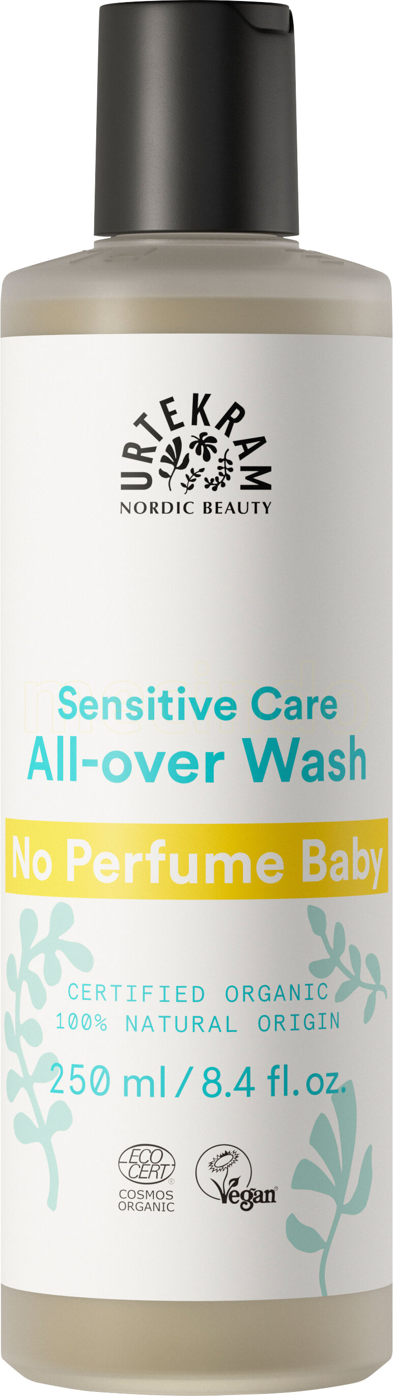 Urtekram - Body Care Baby All Over Wash No Perfume - 250 ml