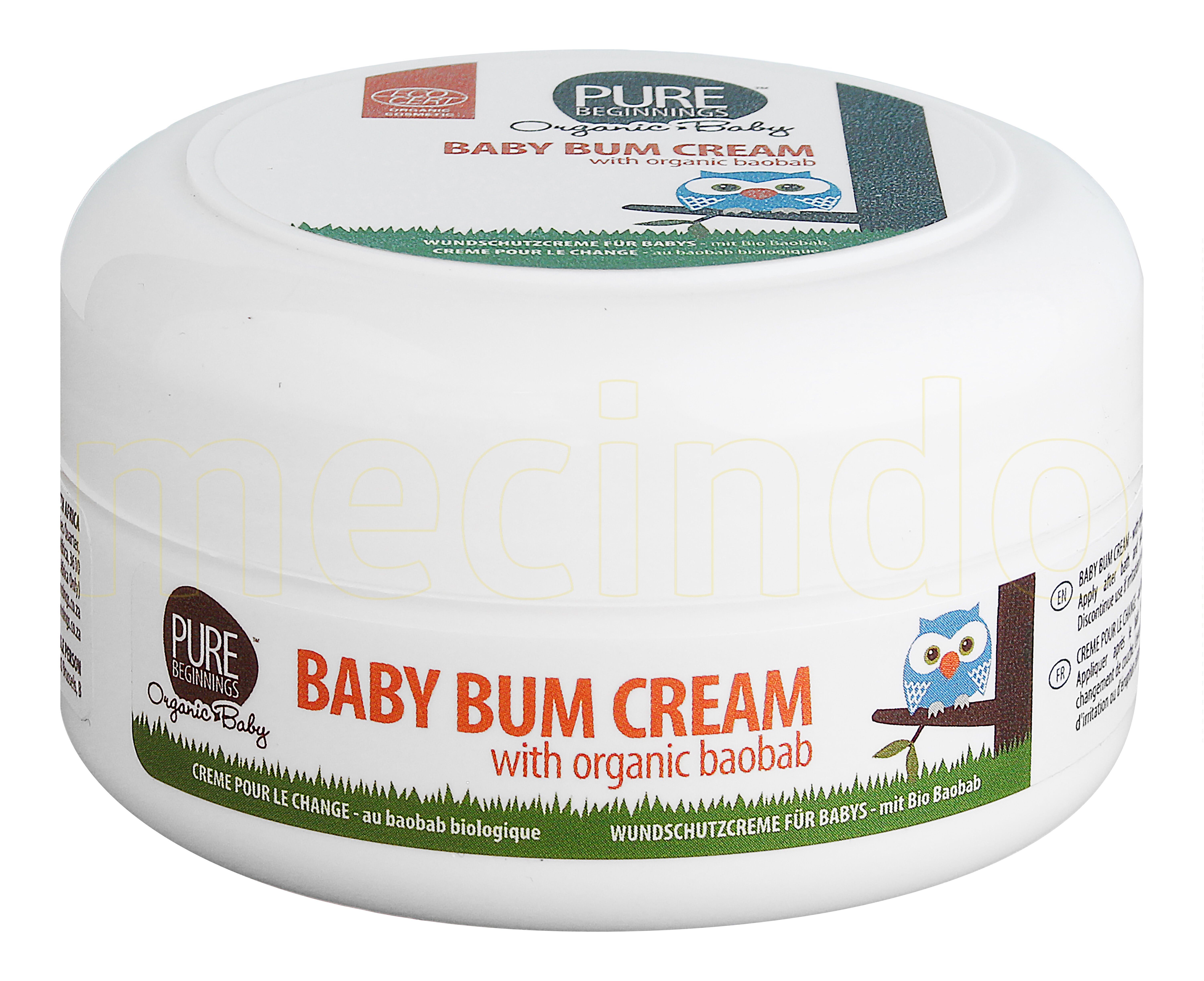 Pure Beginnings Baby Bum Cream Ø - 125 ml