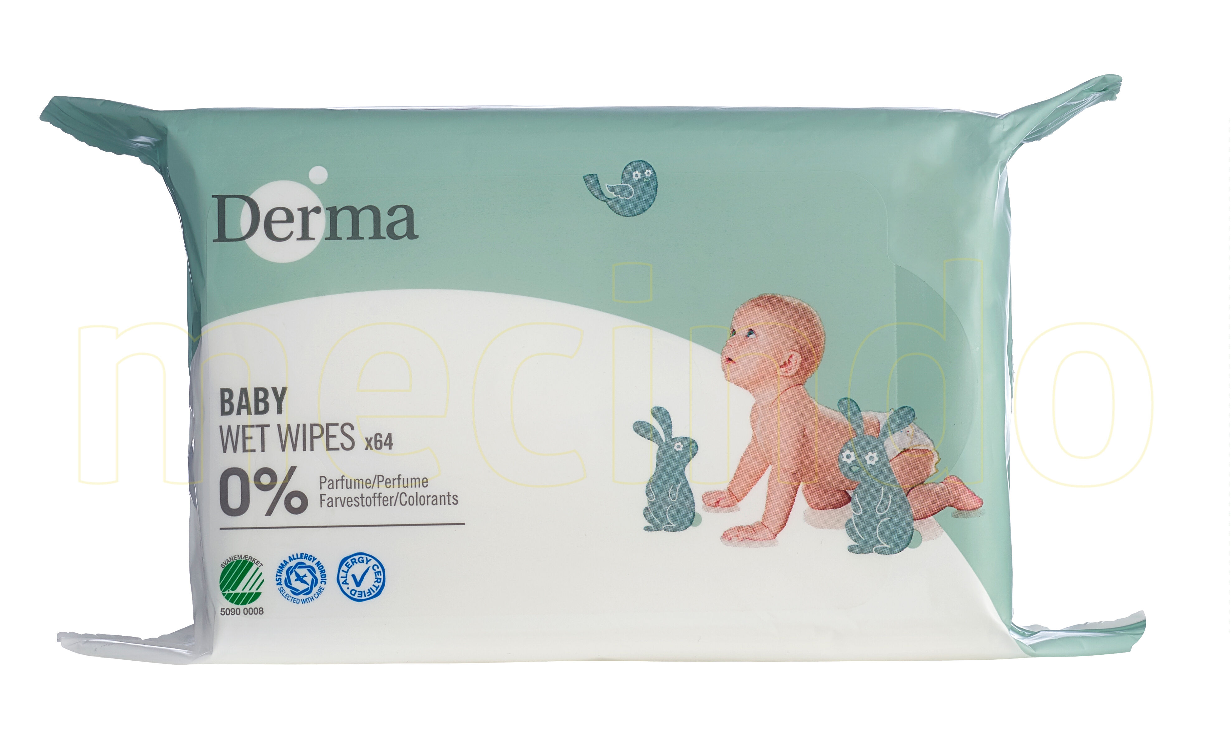 Derma Eco Baby Våtservietter - 1 Pakker