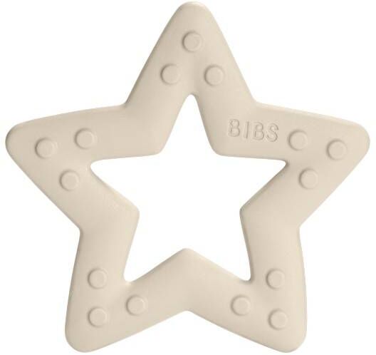 Bibs  Baby Bitie Bitering Stjerne, Ivory