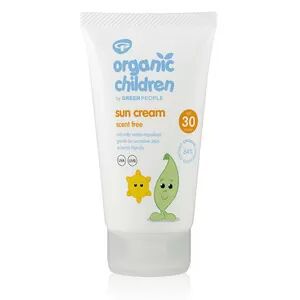 Green People Organic Children Sun Cream SPF30 No Scent - 150 ml.