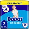 Fraldas Dodot Bebé Seco T7 15-24 Kg 52 Un