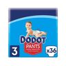 Dodot Fraldas Pants (TT3 6-11kg - 36 un)